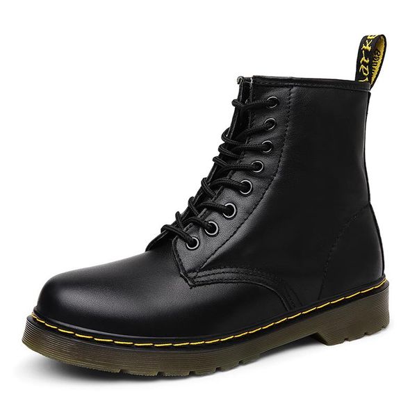 boots leather high men's and women's shoes winter autumn motorcycle ankle oxford shoes35-44, Black
boots leather high men's and women's shoes winter autumn motorcycle ankle oxford shoes35-44, Black
