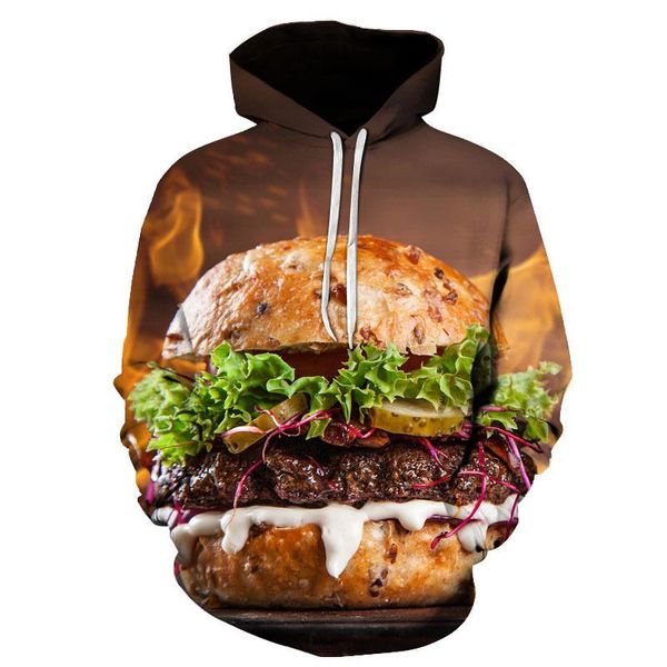 men's hoodies & sweatshirts men/women 3d print hamburger harajuku loose hoodie sweatshirt autumn winter fashion casual food hoody, Black
men's hoodies & sweatshirts men/women 3d print hamburger harajuku loose hoodie sweatshirt autumn winter fashion casual food hoody, Black