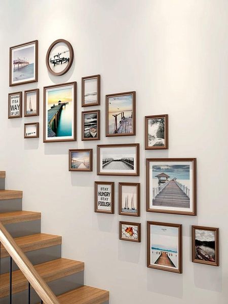 frames 18 pcs/set wall hanging po frame landscape picture solid wood family portrait ornaments home decoration
frames 18 pcs/set wall hanging po frame landscape picture solid wood family portrait ornaments home decoration
