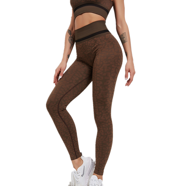 women's leggings leopard print push up seamless fitness woman sportswear high waist hip running pants, Black
women's leggings leopard print push up seamless fitness woman sportswear high waist hip running pants, Black