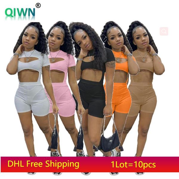 women's tracksuits summer women two piece set plus size outfits 2x jumpsuits+short pants crop casual solid sweatsuits dhl 5549, Gray
women's tracksuits summer women two piece set plus size outfits 2x jumpsuits+short pants crop casual solid sweatsuits dhl 5549, Gray