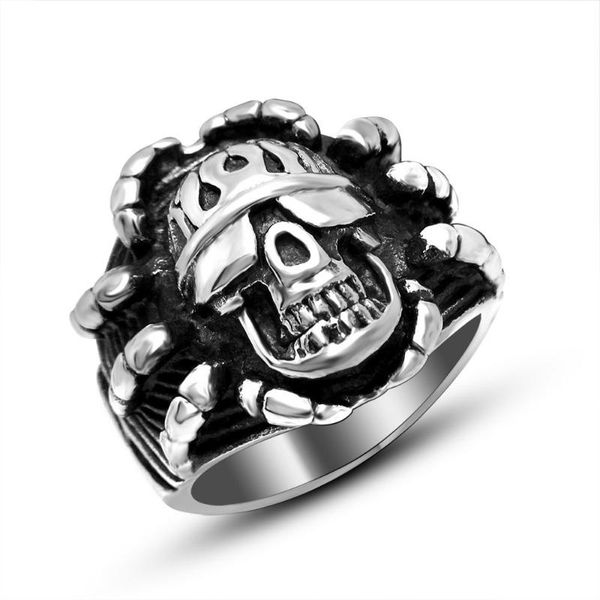 wedding rings fashion stainless steel skull ring couples men and women trendy simple punk jewelry gift s096, Slivery;golden
wedding rings fashion stainless steel skull ring couples men and women trendy simple punk jewelry gift s096, Slivery;golden