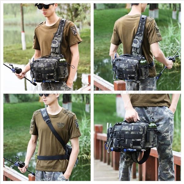 fishing accessories multifunctional outdoor tackle bag waterproof shoulder crossbody fish lures waist pack gear utility storage package
fishing accessories multifunctional outdoor tackle bag waterproof shoulder crossbody fish lures waist pack gear utility storage package