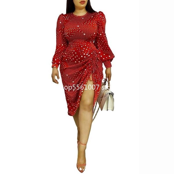 ethnic clothing 2021 spring autumn african dresses for women elegent fashion dots style plus size polyester midi dress africa, Red
ethnic clothing 2021 spring autumn african dresses for women elegent fashion dots style plus size polyester midi dress africa, Red