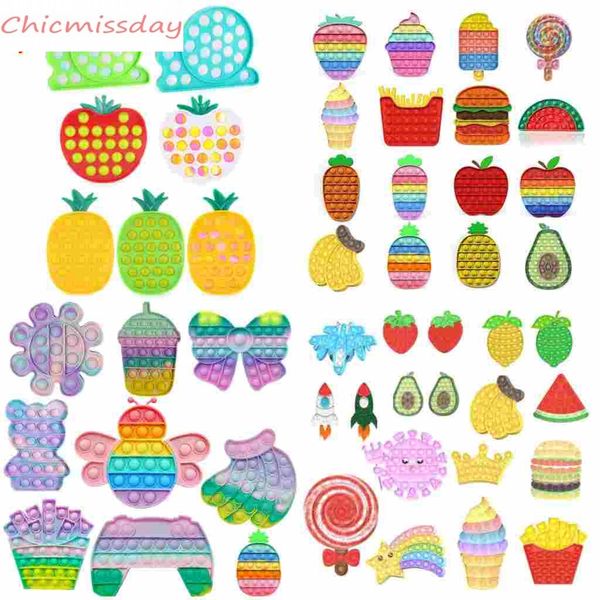 us stock rainbow push fidget sensory toys bubble board dinosaur simple dime key ring squeeze finger puzzle squeeze-a-bean pea stress relief
us stock rainbow push fidget sensory toys bubble board dinosaur simple dime key ring squeeze finger puzzle squeeze-a-bean pea stress relief