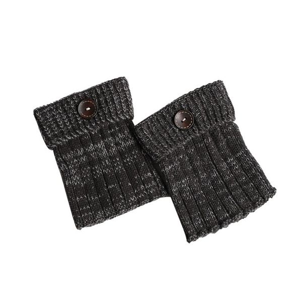 woman winter warm color mixing strips buttons legs warmers acrylic knit boots sleeve yoga socks decoration accessories arm & leg, Black
woman winter warm color mixing strips buttons legs warmers acrylic knit boots sleeve yoga socks decoration accessories arm & leg, Black