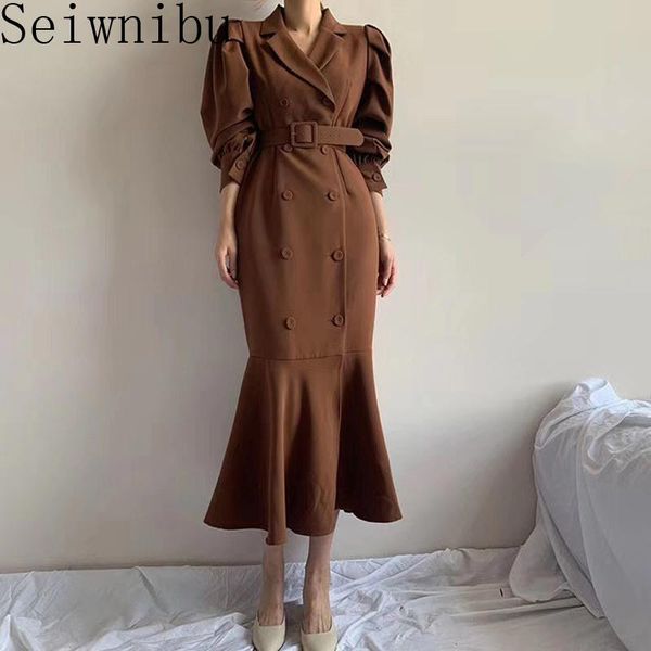 casual dresses fresh vintage all match ruffles mermaid office lady brief trumpet fashion chic retro autumn women long, Black;gray
casual dresses fresh vintage all match ruffles mermaid office lady brief trumpet fashion chic retro autumn women long, Black;gray