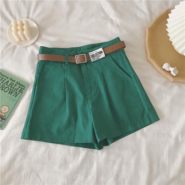 women's shorts ytx1678 summer thin section 2021 high waist slim loose wide-leg casual women, White;black
women's shorts ytx1678 summer thin section 2021 high waist slim loose wide-leg casual women, White;black