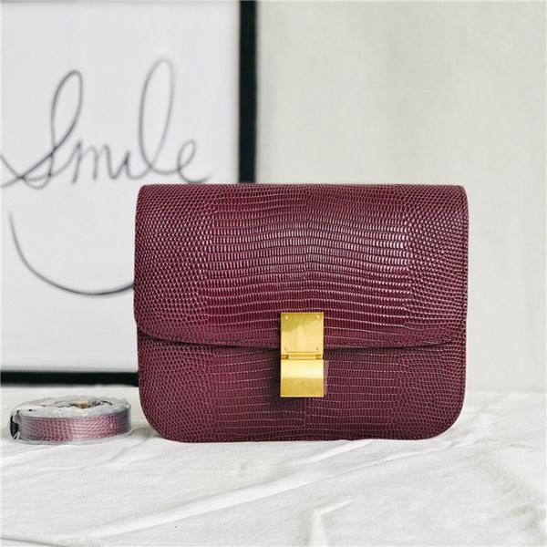 wallets 2019 high-end fashion beancurd lizard pattern box real cow leather women's single shoulder crossbody, Red;black
wallets 2019 high-end fashion beancurd lizard pattern box real cow leather women's single shoulder crossbody, Red;black