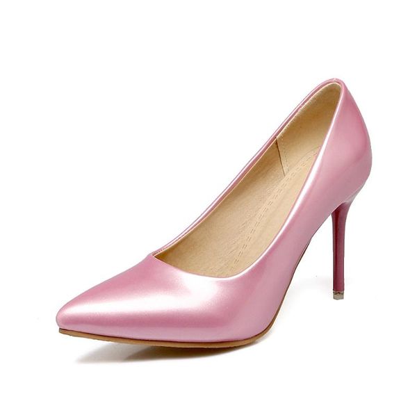 dress shoes in the spring of 2021 fashion fine with high heels tines 30-48 single, Black
dress shoes in the spring of 2021 fashion fine with high heels tines 30-48 single, Black