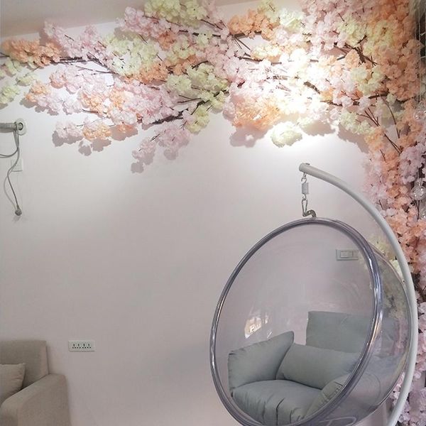 decorative flowers & wreaths artificial cherry blossom tree rattan suit fake flower strip wedding arch decoration home festival
decorative flowers & wreaths artificial cherry blossom tree rattan suit fake flower strip wedding arch decoration home festival