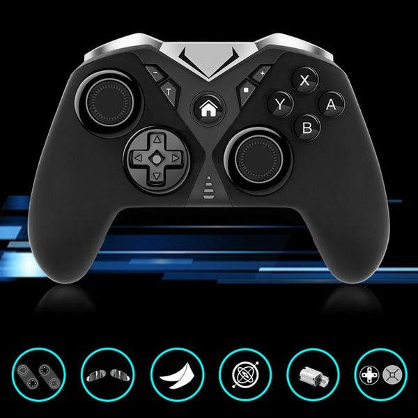 game controllers & joysticks bluetooth modular controller joystick 6-axis gyroscope asymmetric dual motor gamepad for switch ps3 pc
game controllers & joysticks bluetooth modular controller joystick 6-axis gyroscope asymmetric dual motor gamepad for switch ps3 pc