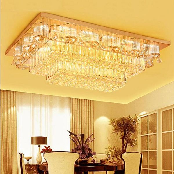 ceiling lights led crystal lamp living room modern simple warm bedroom atmospheric rectangular lighting fixture
ceiling lights led crystal lamp living room modern simple warm bedroom atmospheric rectangular lighting fixture