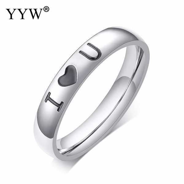 wedding rings stainless steel finger ring for women men i love you fashion engagement jewelry gift bague femme size 6-12, Slivery;golden
wedding rings stainless steel finger ring for women men i love you fashion engagement jewelry gift bague femme size 6-12, Slivery;golden