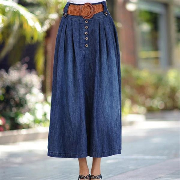 skirts summer maxi skirt casual elegant denim high waist midi streetwear plus size 5xl women clothes 2021 jupe femme xl5078, Black
skirts summer maxi skirt casual elegant denim high waist midi streetwear plus size 5xl women clothes 2021 jupe femme xl5078, Black