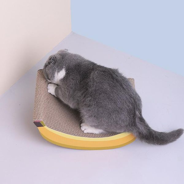 cat beds & furniture 2021 pet banana fruit shape corrugated paper scratch board grinding claw toy creative products
cat beds & furniture 2021 pet banana fruit shape corrugated paper scratch board grinding claw toy creative products