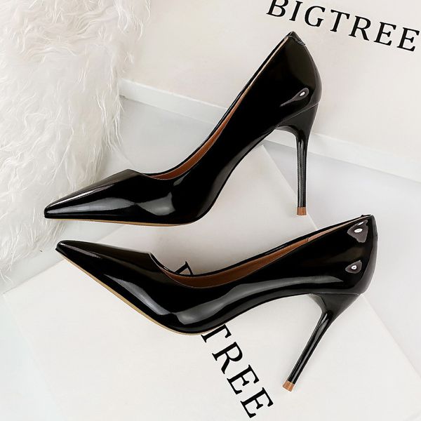 shoe autumn thin heels unique shoes, Black
shoe autumn thin heels unique shoes, Black