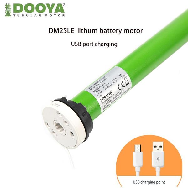 smart home control original blind motor dooya dm25le buitled-in lithium battery tubular motorized blinds for shading curtain
smart home control original blind motor dooya dm25le buitled-in lithium battery tubular motorized blinds for shading curtain