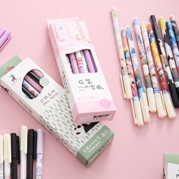gel pens 12pcs cute magic erasable pen set creative student easy to erase stationary supplies office accessories
gel pens 12pcs cute magic erasable pen set creative student easy to erase stationary supplies office accessories