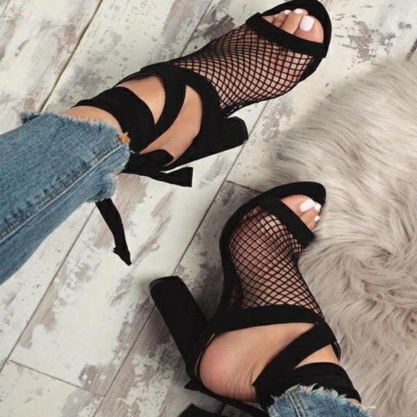 dress shoes women sandals 2021 fashion style summer bandage high heel thick lace-up for femenina, Black
dress shoes women sandals 2021 fashion style summer bandage high heel thick lace-up for femenina, Black
