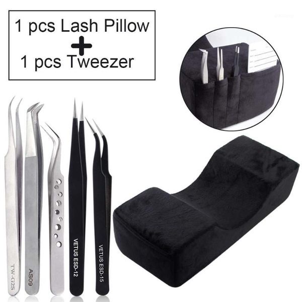 eyelash extension pillow flannel salon ergonomic support lash and 1pcs stainless steel vetus tweezer lashes makeup tools1
eyelash extension pillow flannel salon ergonomic support lash and 1pcs stainless steel vetus tweezer lashes makeup tools1