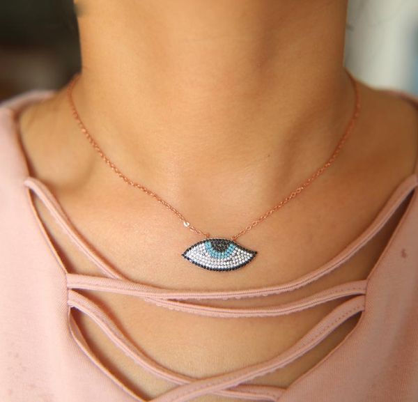 chokers supercilious eyes hip hop turkish evil eye pendant necklace micro pave cubic zirconia charm lucky jewelry, Golden;silver
chokers supercilious eyes hip hop turkish evil eye pendant necklace micro pave cubic zirconia charm lucky jewelry, Golden;silver