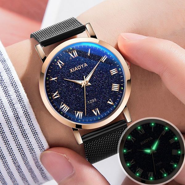 wristwatches brand quality fashion men magnetic starry sky luminous watches geneva faux leather analog quartz wrist watch clock gift, Slivery;brown
wristwatches brand quality fashion men magnetic starry sky luminous watches geneva faux leather analog quartz wrist watch clock gift, Slivery;brown