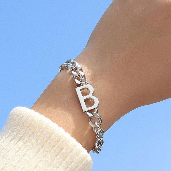 link, chain 2021 winter style stainless steel jewelry instagram exaggerated thick bracelet women fashion bracelets, Black
link, chain 2021 winter style stainless steel jewelry instagram exaggerated thick bracelet women fashion bracelets, Black