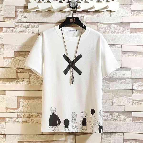 casual short sleeve t shirt men's summer tshirt tees black white fashion hip hop clothes plus oversize m-5xl o neck 210629, White;black
casual short sleeve t shirt men's summer tshirt tees black white fashion hip hop clothes plus oversize m-5xl o neck 210629, White;black