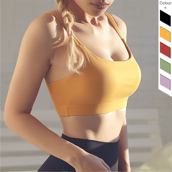 l-19 solid color gathered sports bra women underwears small sling fiess vest running workout gym yoga tanks
l-19 solid color gathered sports bra women underwears small sling fiess vest running workout gym yoga tanks