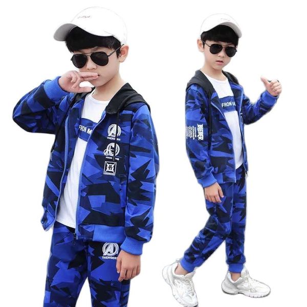 spring & autumn cotton boy three-piece sets new 2021 korean version western style printing movement casual childrens clothing, White
spring & autumn cotton boy three-piece sets new 2021 korean version western style printing movement casual childrens clothing, White