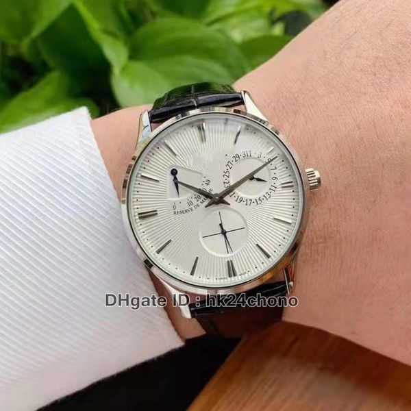 master ultra thin 1378420 mens automatic watch white dial steel case power reserve gents sport watches black leather strap, Slivery;brown
master ultra thin 1378420 mens automatic watch white dial steel case power reserve gents sport watches black leather strap, Slivery;brown
