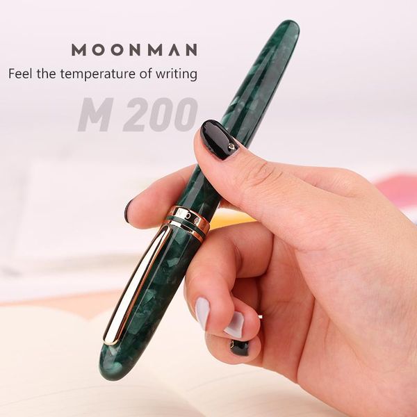fountain pens moonman resin pen germany imported nib male and female students practicing word gift boxed f tip
fountain pens moonman resin pen germany imported nib male and female students practicing word gift boxed f tip