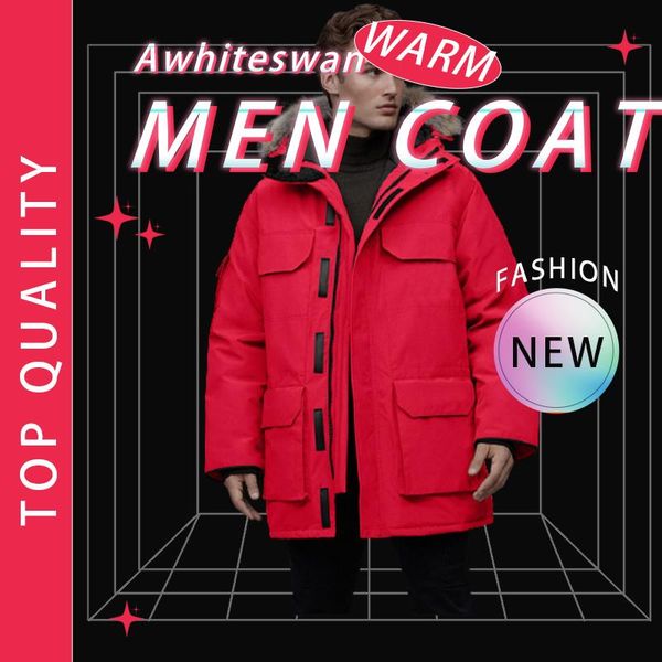 new designer man parkas jacket real wolf fur hooded down coat windbreaker warm zipper jackets, Black
new designer man parkas jacket real wolf fur hooded down coat windbreaker warm zipper jackets, Black