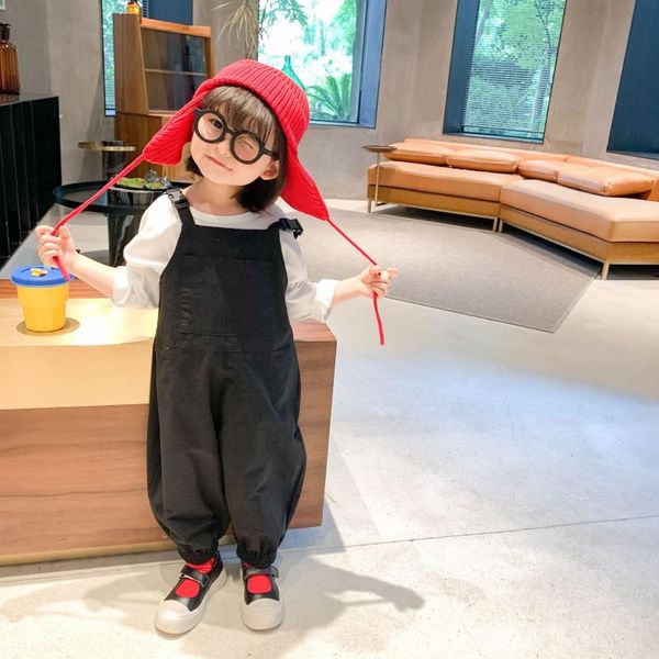 spring autumn 2021 girls loose casual overalls korean style kids oversized cute suspender trousers jumpsuits, Blue
spring autumn 2021 girls loose casual overalls korean style kids oversized cute suspender trousers jumpsuits, Blue