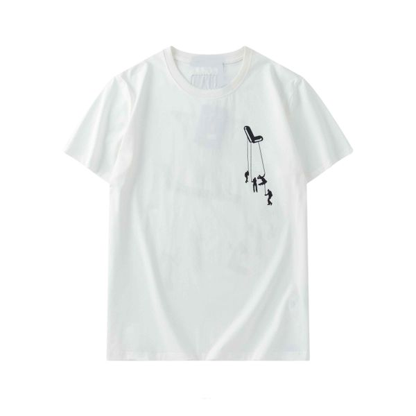 männer t-shirts hohe qualität baumwollstein kurzarmdesigner rundhals-t-shirt insel sommer mode badge womens tshirts streetwear casual tees, White;black
männer t-shirts hohe qualität baumwollstein kurzarmdesigner rundhals-t-shirt insel sommer mode badge womens tshirts streetwear casual tees, White;black