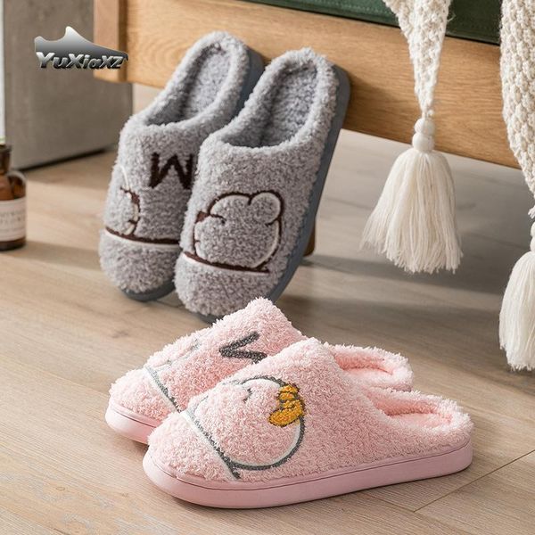cotton slippers female household fall/winter cute thick-soled non-slip home furnishing plush couple indoor warm slipp 269, Black
cotton slippers female household fall/winter cute thick-soled non-slip home furnishing plush couple indoor warm slipp 269, Black