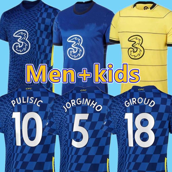 cfc 21 22 soccer jersey pulisic ziyech havertz kante werner abraham chilwell mount jorginho 2021 2022 giroud football shirt men + kids kit, Black;yellow
cfc 21 22 soccer jersey pulisic ziyech havertz kante werner abraham chilwell mount jorginho 2021 2022 giroud football shirt men + kids kit, Black;yellow