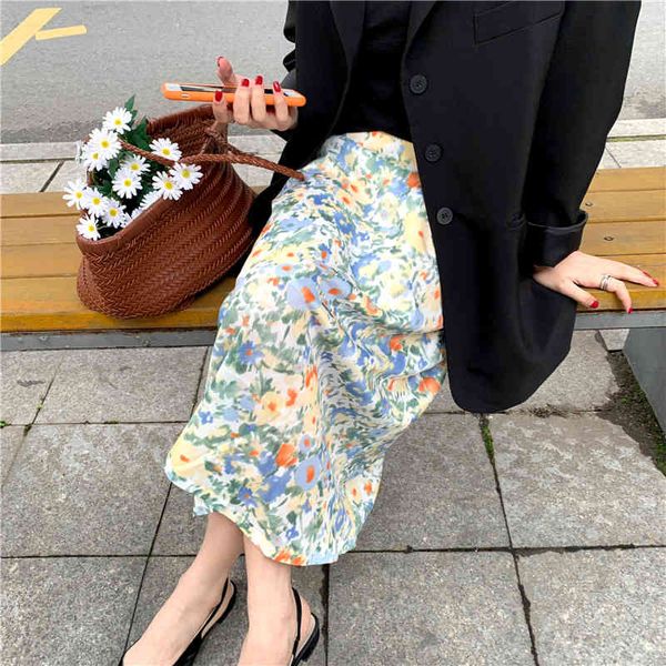 wet vintage floral painting print elegant women's elastic waistband a female a-line midi piece lining skirts, Black
wet vintage floral painting print elegant women's elastic waistband a female a-line midi piece lining skirts, Black