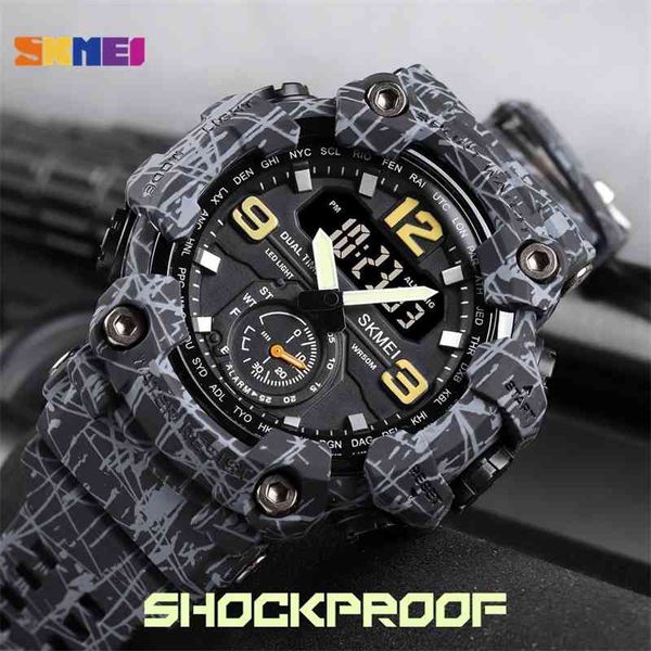 skmei japan movement 3 time dual display analog led electronic quartz wristwatch military men sports watches relogio masculino 210407, Slivery;brown
skmei japan movement 3 time dual display analog led electronic quartz wristwatch military men sports watches relogio masculino 210407, Slivery;brown