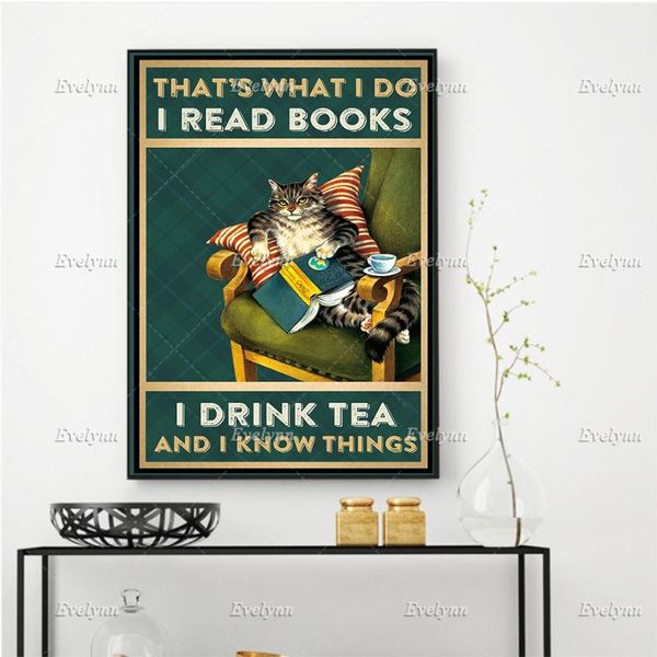 paintings cat reading books retro poster,book and tea lovers gift,bookaholic home decor canvas, art print, book geek wall
paintings cat reading books retro poster,book and tea lovers gift,bookaholic home decor canvas, art print, book geek wall