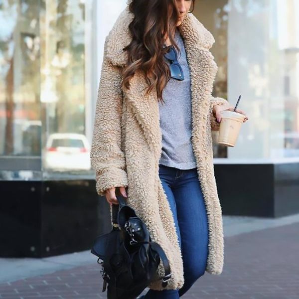 women's wool & blends s-3xl 2021 autumn and winter fashion cardigan coat for women solid color long sleeve vintage turn-down collar reg, Black
women's wool & blends s-3xl 2021 autumn and winter fashion cardigan coat for women solid color long sleeve vintage turn-down collar reg, Black