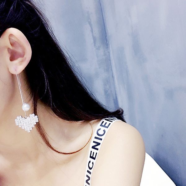 e1147 ear line korean love diamond rings temperament pl peach ht rings versatile accessories, Silver
e1147 ear line korean love diamond rings temperament pl peach ht rings versatile accessories, Silver