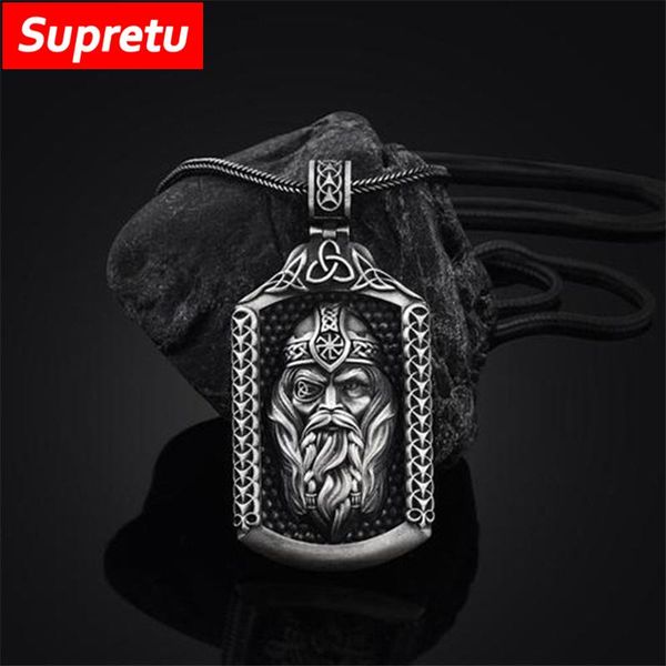 viking odin by runes pure tin pendant men stainless steel chain antique nordic scandinavian amulet necklaces male jewelry, Silver
viking odin by runes pure tin pendant men stainless steel chain antique nordic scandinavian amulet necklaces male jewelry, Silver