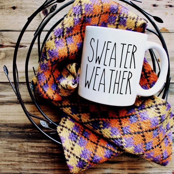 rae dunn inspired sweater weather mug, thanksgiving fall coffee mug gifts, rae-dunn mugs, cups mugs
rae dunn inspired sweater weather mug, thanksgiving fall coffee mug gifts, rae-dunn mugs, cups mugs
