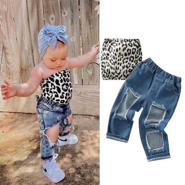clothing sets citgeesummer kids girls clothes leopard print sleeveless +ripped hole jeans long pants, White
clothing sets citgeesummer kids girls clothes leopard print sleeveless +ripped hole jeans long pants, White