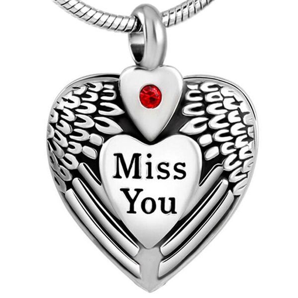 cmj8469 accessories women man stainless steel 'miss you' feather vintage necklaces & pendants memorial cremation jewelry pendant, Silver
cmj8469 accessories women man stainless steel 'miss you' feather vintage necklaces & pendants memorial cremation jewelry pendant, Silver