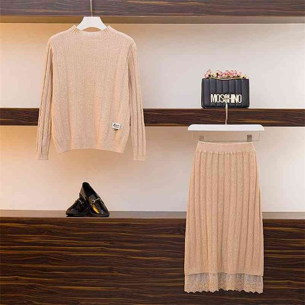 2 sets women sweaters suits autumn winter solid soft pullovers thick warm female outwear fashion sweater +skrits 210422, White;black
2 sets women sweaters suits autumn winter solid soft pullovers thick warm female outwear fashion sweater +skrits 210422, White;black