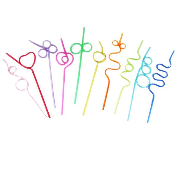 drinking straws 10pcs/lot colorful curved straw pet shaped crazy curly loop plastic for birthday party bar accessories
drinking straws 10pcs/lot colorful curved straw pet shaped crazy curly loop plastic for birthday party bar accessories