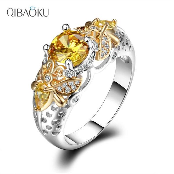 cluster rings 925 silver yellow citrine bee for women men with zircon finger jewelry engagement party anniversary gifts, Golden;silver
cluster rings 925 silver yellow citrine bee for women men with zircon finger jewelry engagement party anniversary gifts, Golden;silver